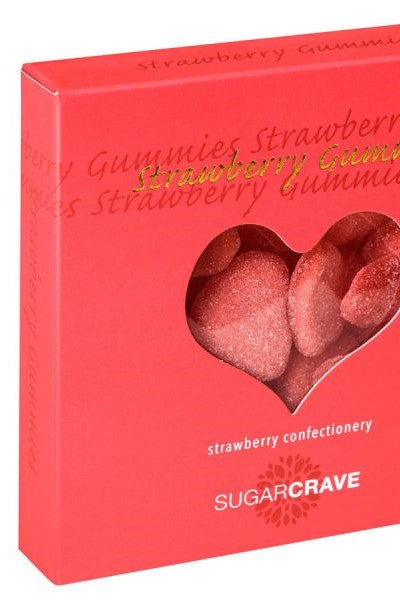 Strawberry Heart Gummies 100g